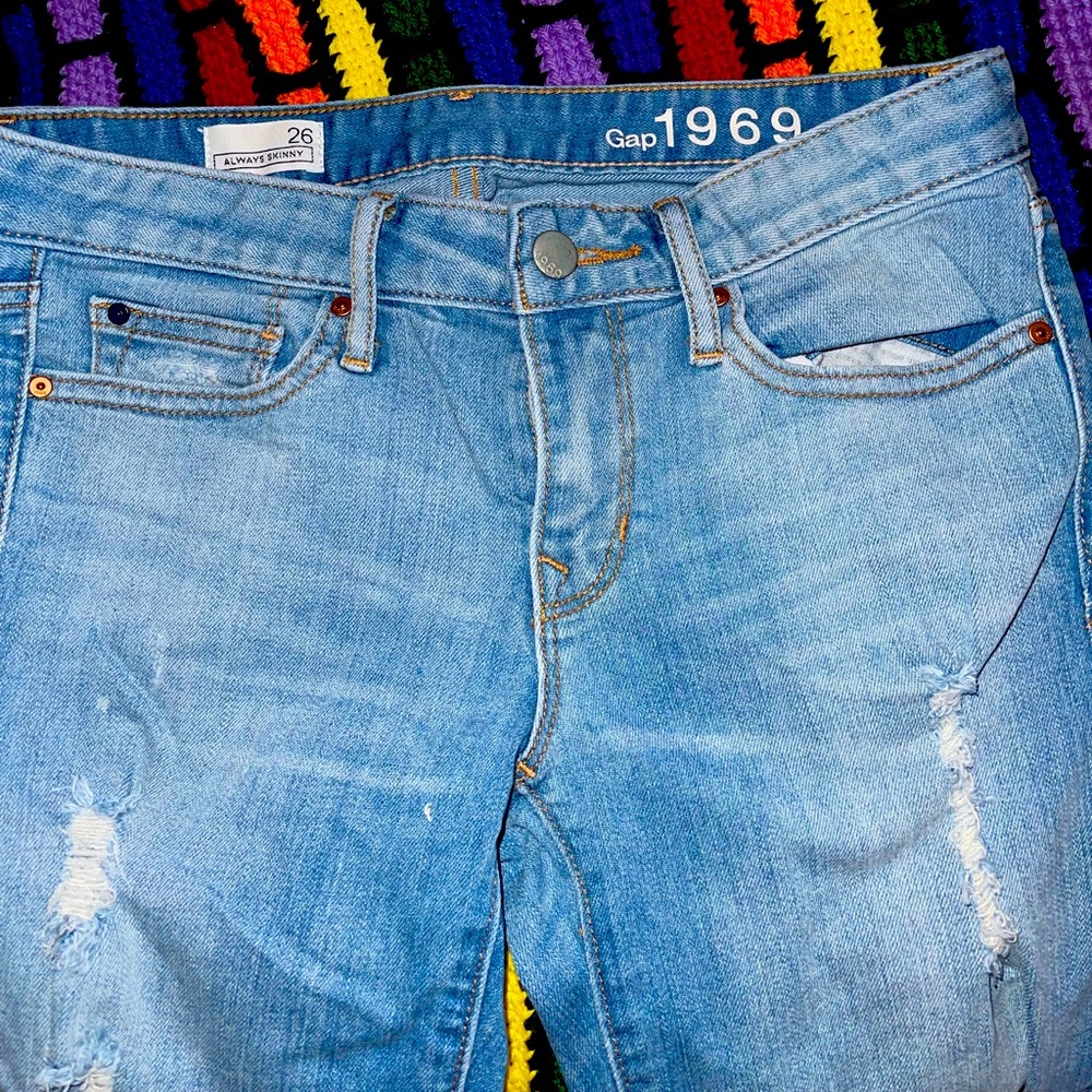 Gap Size 26” Always Skinny Jeggings EUC